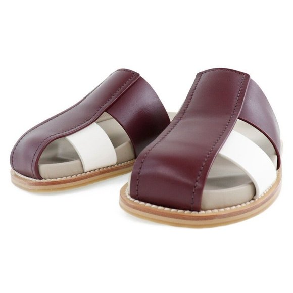 BOTTEGAVENETA 565643 Sandals Brown cotton Women